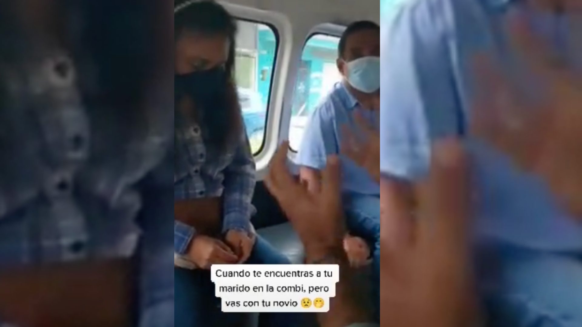 VIDEO: Se encuentra a su marido en la combi pero iba con el novio -  Sabrosita Digital