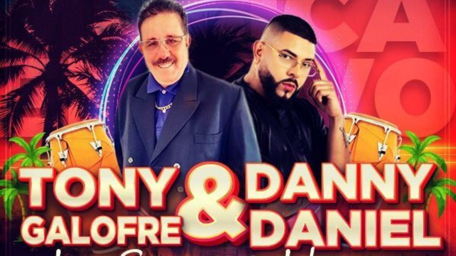 Danny Daniel y Tony Galofre llegan a la CDMX Sabrosita Digital